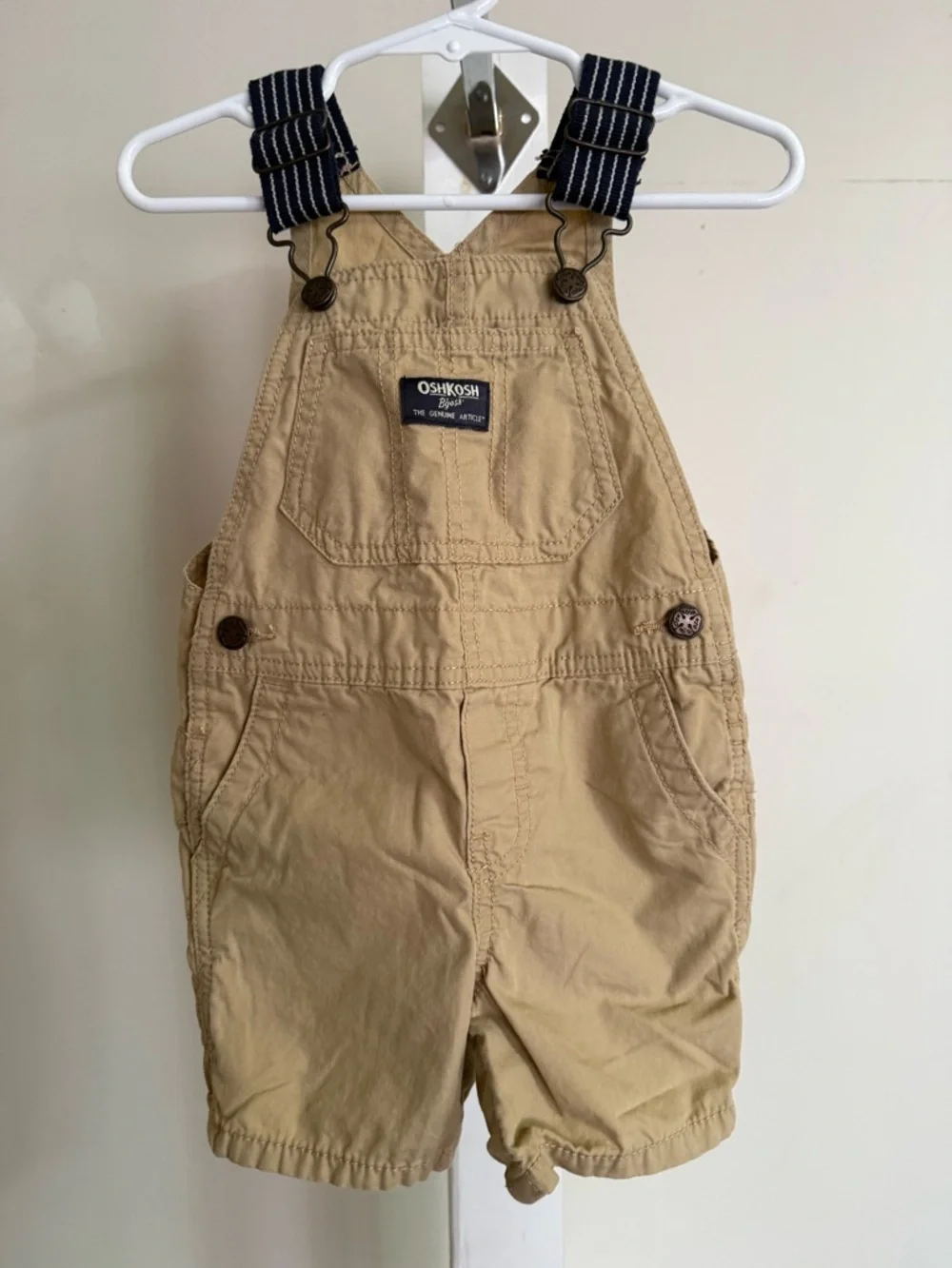 Oshkosh B’Gosh Khaki Shortalls